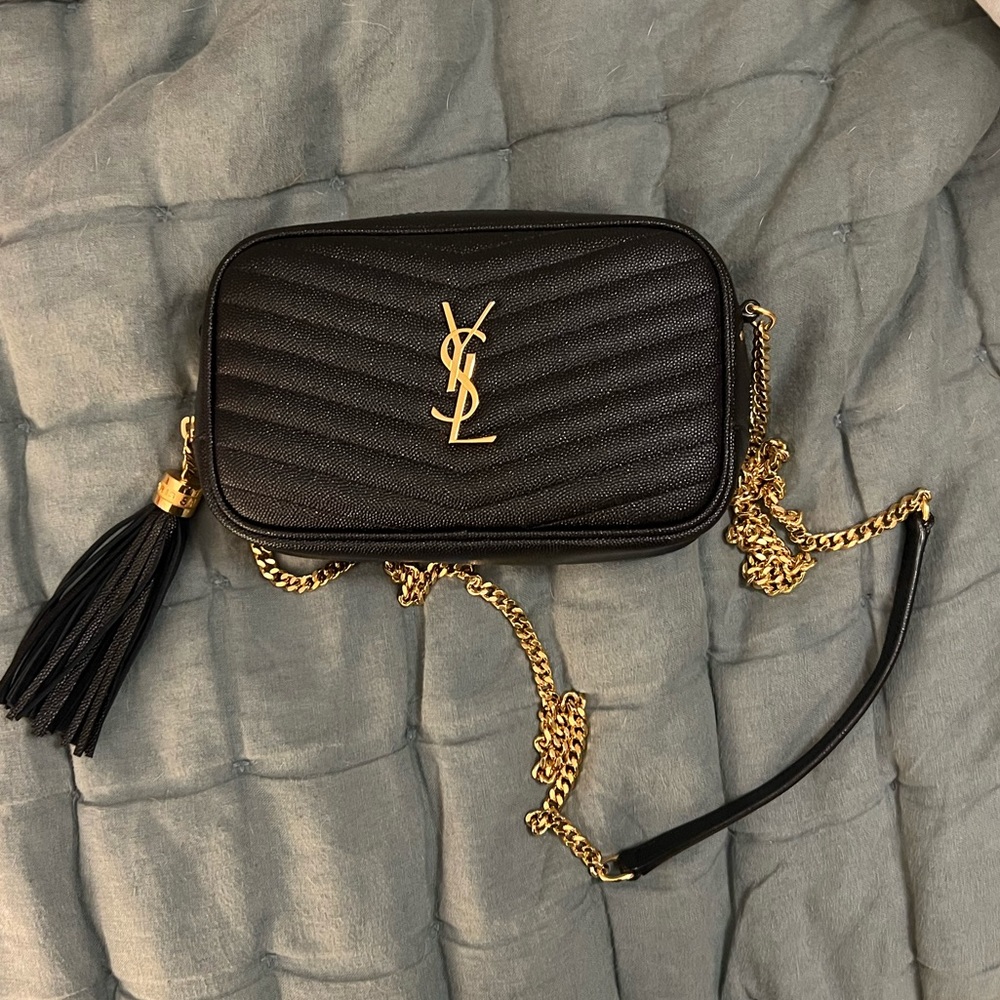 YSL Lou mini camera bag